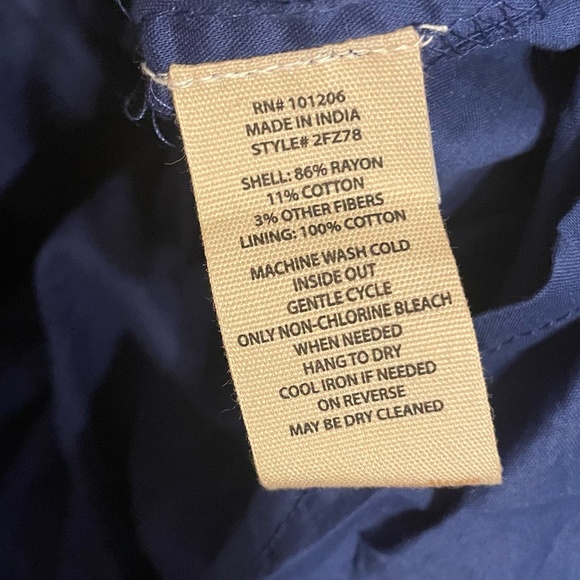 Soft Surroundings NWT Kara Shimmer Cotton Maxi Dress Size M - Picture 9 of 9